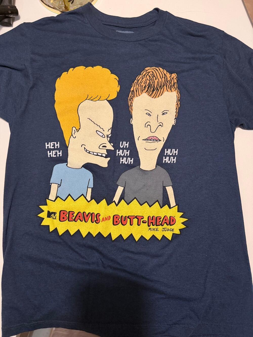 Beavis and Butt-Head MTV Graphic Tee Men's Medium 90s Cartoon
